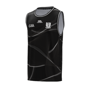 Kilruane GAA Gaelic Armour Training Vest Black/White (Kids/Adults)