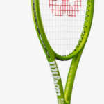Wilson Blade Feel 103 Tennis Racket Green/Black (Adult) - Image 3