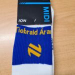 O'Neills Tipperary GAA Home Sock  Royal/Amber Tiobraid Árann - Image 2