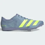 adisas Distance Star Running Spike  Wonder Blue / Lucid Lemon / Silver Violet (Adults) - Image 7
