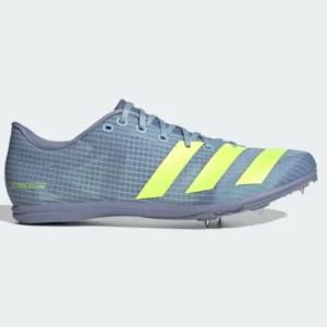adisas Distance Star Running Spike  Wonder Blue / Lucid Lemon / Silver Violet (Adults)
