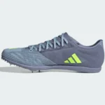 adisas Distance Star Running Spike  Wonder Blue / Lucid Lemon / Silver Violet (Adults) - Image 6