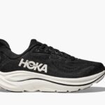 HOKA Clifton 10Running Shoe Black/White (Women’s) - Image 3