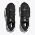 Hoka Clifton 10 Running Shoe Black/White  WIDE  Fit (Women's) - Image 7