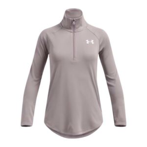 Under Armour UA Tech™ Half Zip Training Top Tetra Grey (Girls)