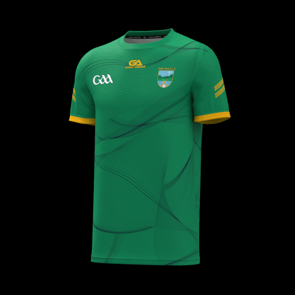 Portroe GAA Gaelic Armour Training Jersey Green/Navy/Amber (Kids/Adults)