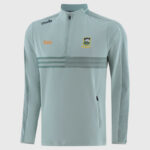 O’Neills Tipperary GAA Nepal 184 Brushed Half Zip Top Cloud Blue (Kids/Adults) - Image 3