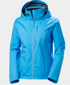 Helly Hansen Crew Hooded Midlayer Sailing Jacket 2.0 Cyan (Women's)