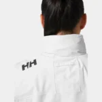 Helly Hansen Crew Hooded Midlayer Sailing Jacket 2.0 White (Women's) - Image 5