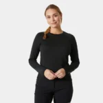 Helly Hansen LIFA® ACTIVE Base Layer Top Black (Women's) - Image 3
