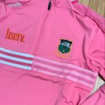 Tipperary GAA O'Neill's Nepal 184 Brush Half Zip Top Morning Pink/White (Kids/Adults) - Image 2