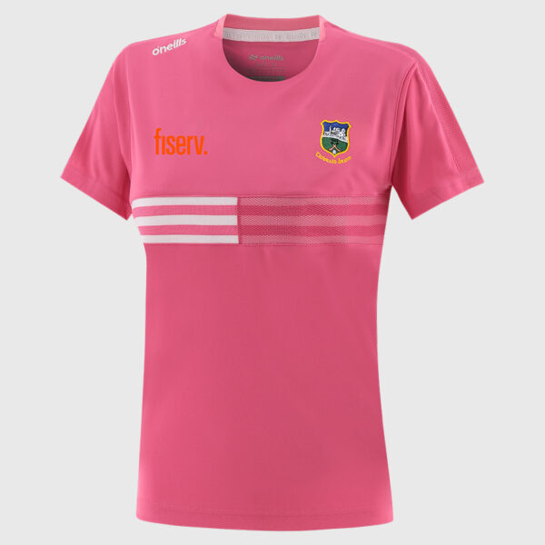 O'Neills Tipperary GAA  Nepal Tee Shirt  Shocking Pink  (Girls/Adults)