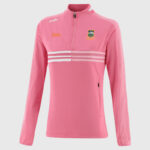 Tipperary GAA O'Neill's Nepal 184 Brush Half Zip Top Morning Pink/White (Kids/Adults) - Image 9