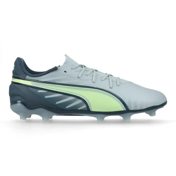 Puma KING Match Jr FG AG Football Boot  Frosted Dew/Fizzy Apple/Gray Skies (Junior)