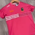 O'Neills Tipperary GAA  Nepal Tee Shirt  Shocking Pink  (Girls/Adults) - Image 2