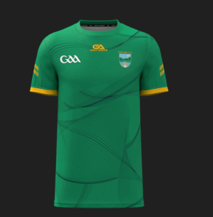 Portroe GAA Gaelic Armour Training Jersey Green/Navy/Amber (Kids/Adults)