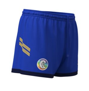 Tipperary Camogie Gaelic Armour Printed Match Shorts Royal/Navy/Amber (Kids/Adults)