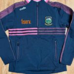 Tipperary GAA O’Neill’s Nepal 184 Brush Half Zip Top Navy/Pink/White (Kids/Adults) - Image 2