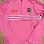 Tipperary GAA O'Neill's Nepal 184 Brush Half Zip Top Morning Pink/White (Kids/Adults) - Image 4
