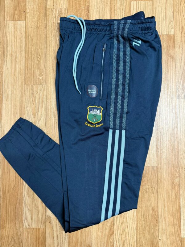 O’Neills Nepal Brushed 152 Skinny Tracksuit Bottoms  Midnight Navy / Meadow Mist / Teal Blue