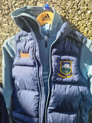 O’Neills Tipperary GAA  Nepal Hooded Padded Gilet Midnight Navy (Kids/Adults)