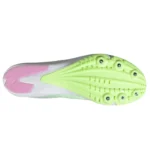 adidas Distancestar Running Spikes White/Lime (Adults) - Image 3