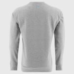 O'Neills Nenagh Éire Óg GAA Jenson Crew Neck Fleece Sweatshirt Grey/Sky - Image 2
