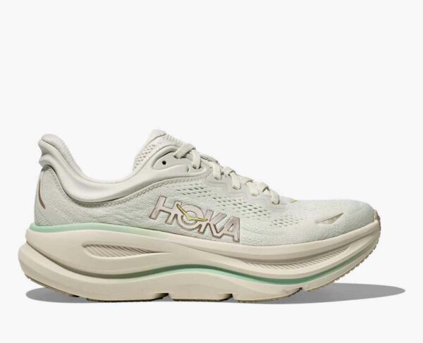 Hoka  Bondi 9 Running Shoe Truffle Salt / Sea Glass (Women's)