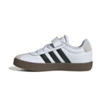 adidas VL Court 3.0 Shoe Cloud White / Core Black / Grey Lace/Velcro Kids - Image 3