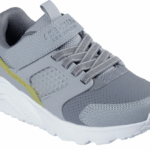 Skechers Street™ Uno Lite - Gridstill Running Shoe Grey (Kids) - Image 3