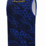 Kiladangan GAA Training Vest Navy/Royal/Amber - Image 3
