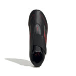 adidas F50 CLUB Junior Velcro FG/MG Football Boot Black/Red (Kid's) - Image 3