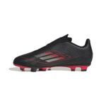 adidas F50 CLUB Junior Velcro FG/MG Football Boot Black/Red (Kid's) - Image 5