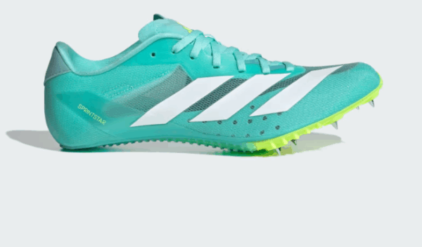 Adizero Sprintstar Running Spike Shoes Aqua (Adults)
