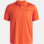 Under Armour UA Matchplay Polo Shirt Fire Orange (Men's) - Image 2