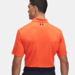 Under Armour UA Matchplay Polo Shirt Fire Orange (Men's) - Image 3