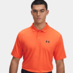 Under Armour UA Matchplay Polo Shirt Fire Orange (Men's) - Image 4