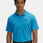 Under Armour UA Matchplay Polo Shirt Ether Blue (Men’s) - Image 3