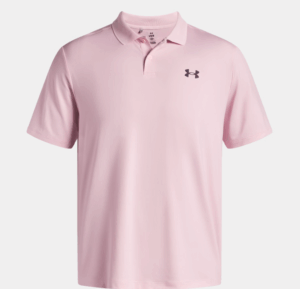 Under Armour UA Matchplay Polo Shirt Prime Pink / Midnight Navy  (Men's)