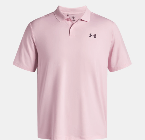 Under Armour UA Matchplay Polo Shirt Prime Pink / Midnight Navy  (Men's)