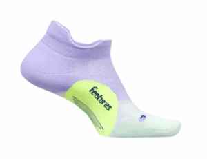 Feetures Elite Light Cushion No Show Tab Sock | Lavender (Adults)