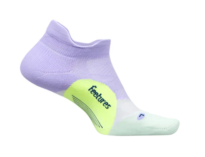 Feetures Elite Light Cushion No Show Tab Sock | Lavender (Adults)