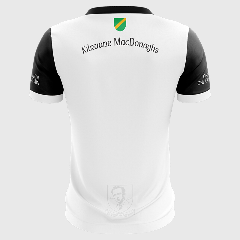 Kilruane MacDonaghs Camogie O’Neill’s Jersey Black White (Kids) - Image 5
