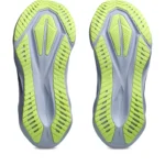 Asics NOVABLAST™ 5 Running Shoe Gravel/Blue Fade (Women's) - Image 2