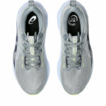 Asics NOVABLAST™ 5 Running Shoe Gravel/Blue Fade (Women's) - Image 3