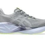Asics NOVABLAST™ 5 Running Shoe Gravel/Blue Fade (Women's) - Image 7