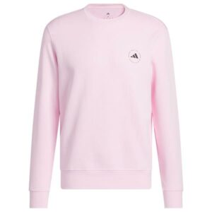 adidas Core Crew Neck Golf Top Sweatshirt Pink (Men’s)