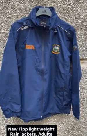 Tipperary GAA  O'Neills Dalton Rain Jacket Navy (Men's)