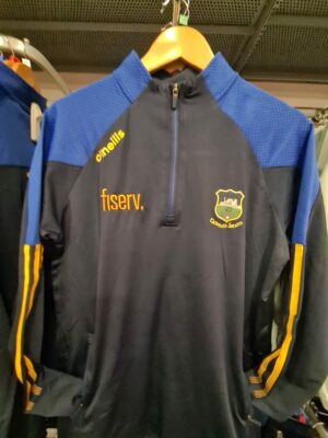 O’Neills Tipperary GAA Nevada 184PHalf Zip Top   Marine/Royal/Amber (Adults)
