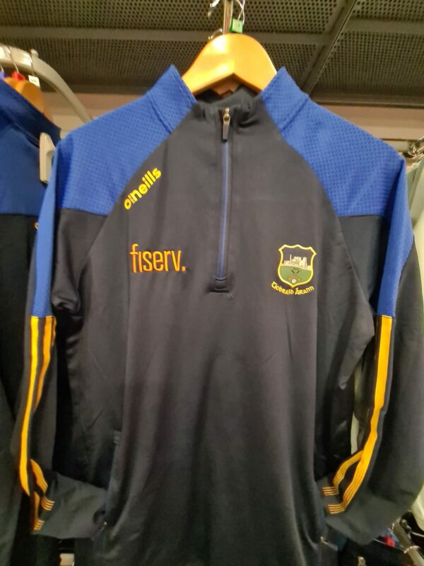 O’Neills Tipperary GAA Nevada 184PHalf Zip Top   Marine/Royal/Amber (Adults)